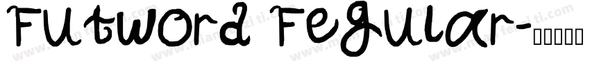 Futword Fegular字体转换